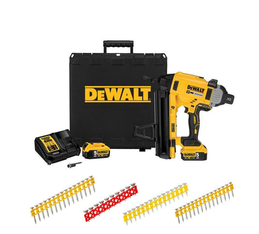 18 V DCN890P2 batteriebetriebener Beton- und Stahlnagler-Kombi + 5.020 Dewalt-Nägel