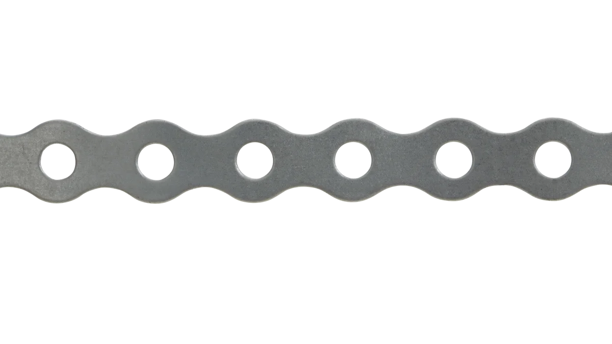 Cinta perforada acero 12mm x 10m Desa