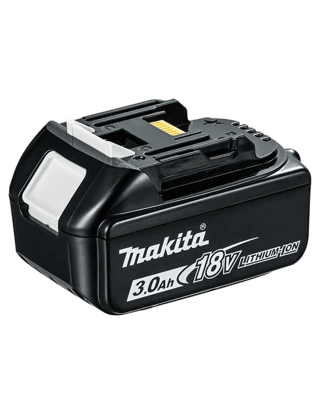 Kit Makita con 10 herramientas + 3 bateria 3ah + cargador + 2 bolsas DLX1080BL3