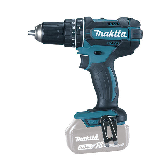 Makita-Set mit 10 Werkzeugen + 3 3-Ah-Akkus + Ladegerät + 2 Taschen DLX1080BL3