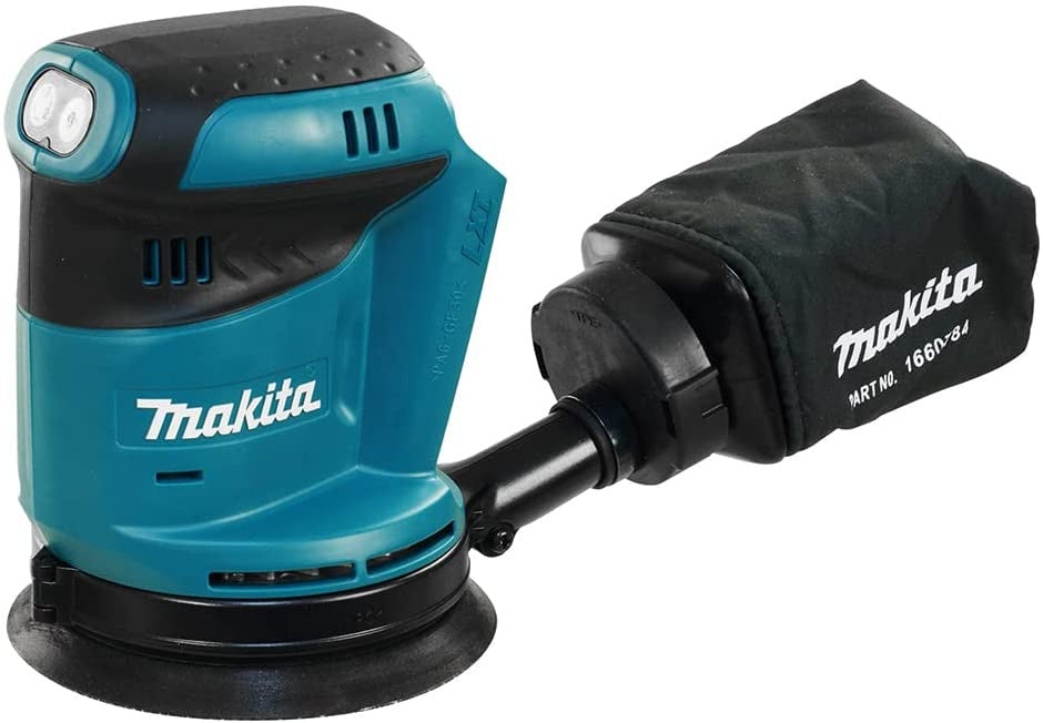 Makita-Set mit 9 Werkzeugen + 3 5,0-Ah-Akkus + Ladegerät + 2 Taschen DLX9243BL3