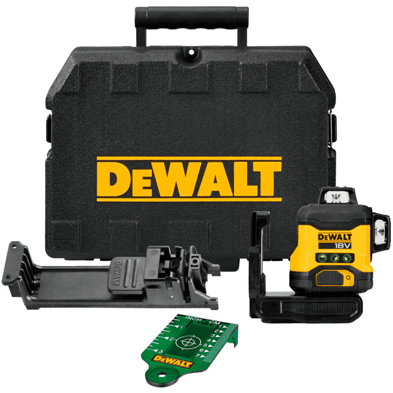 Mega-Gipsplatten-Kombination: DCF620-Schraubendreher + DCH133-Hammer + DCLE34031N-Wasserwaage + 2 18-V-Dewalt-Batterien