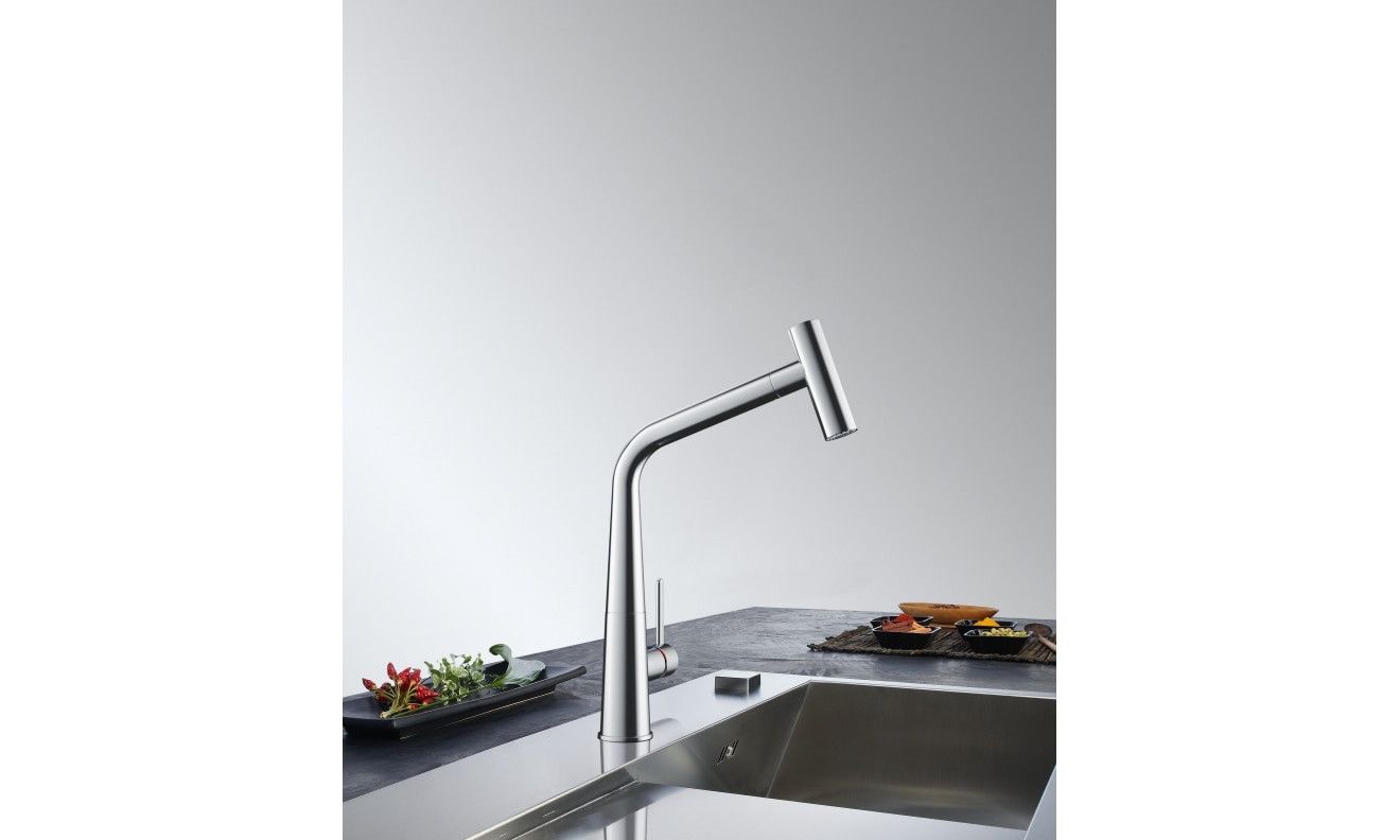 Grifo cocina Icon Spray Cromo Extraible Franke FRANKE - 5