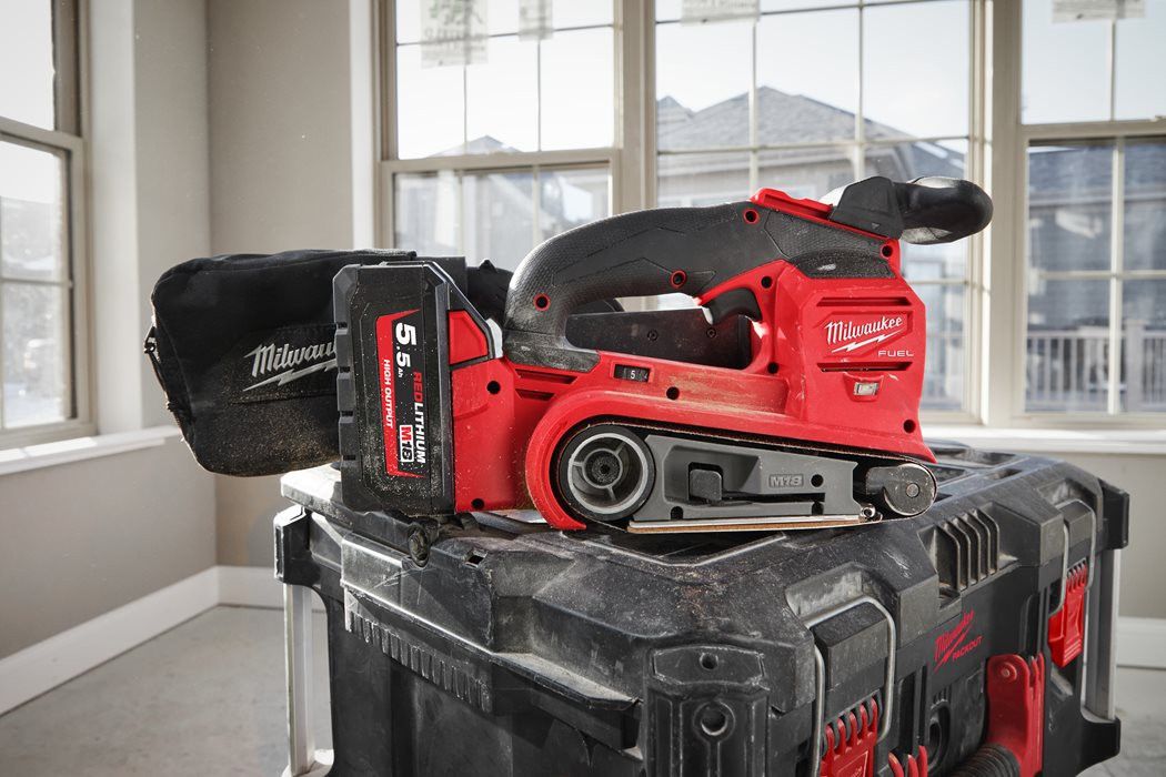 Lijadora de banda M18 Fuel 75mm Milwaukee M18 FBT MILWAUKEE - 3