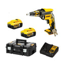 Gipskartonschraubendreher 18 V, 2 5,0 Ah-Batterien mit Dewalt DCF620P2-Koffer