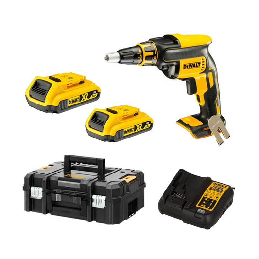 Dewalt DCF620D2 Gipskartonschraubendreher – 18 V. 2 2,0 Ah-Batterien mit Koffer