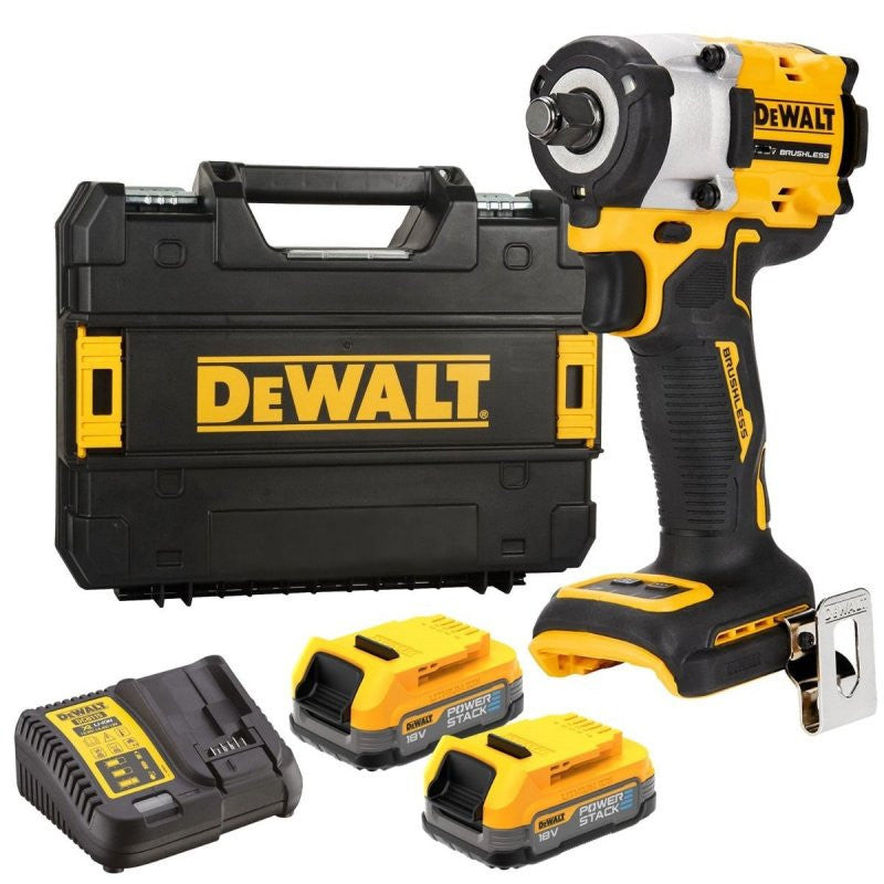 Dewalt DCF921E2T XR 18V ​​​​POWERSTACK Bürstenloser Schlagschrauber