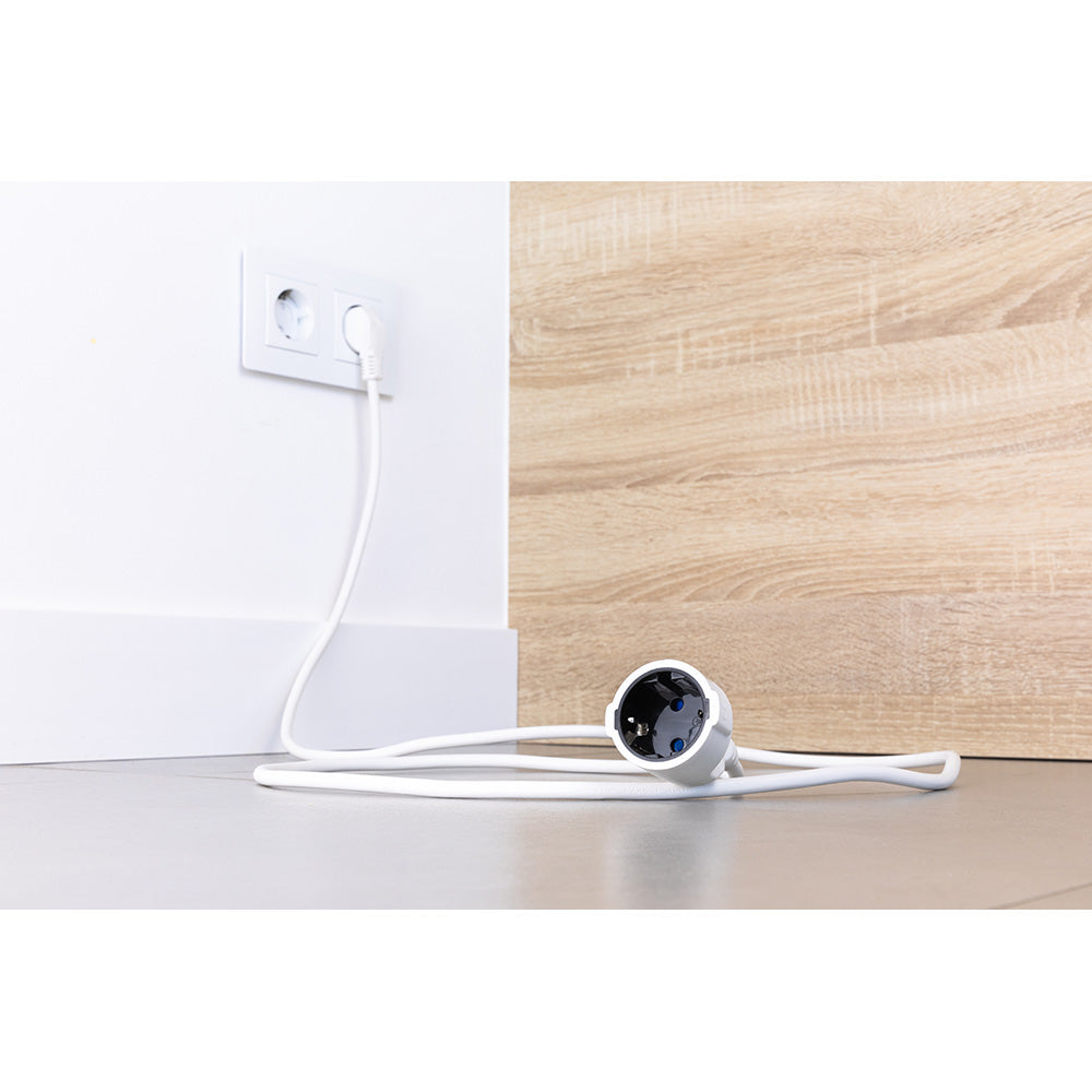 Verlängerungskabel mit 1 Steckdose 2P+E 16 A 250 V~ 3 m KABEL H05VV-F 3G1,5 mm² EDM