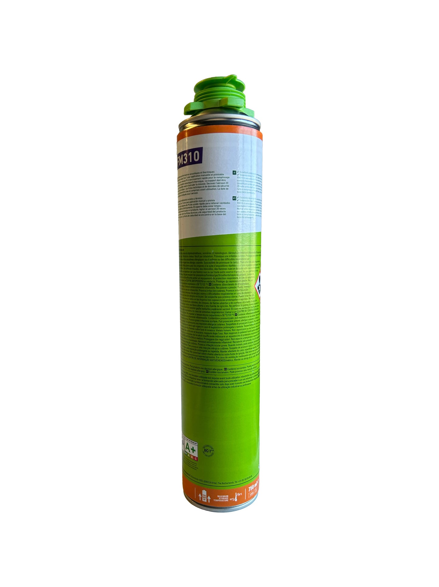 Schachtel mit 12 Einheiten Illbruck 2-in-1-Behälter aus Polyurethanschaum 750 ml FM310