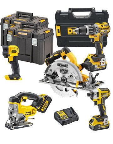 Power Kit 5 Dewalt Akku-Werkzeuge 18V DCK523P3T