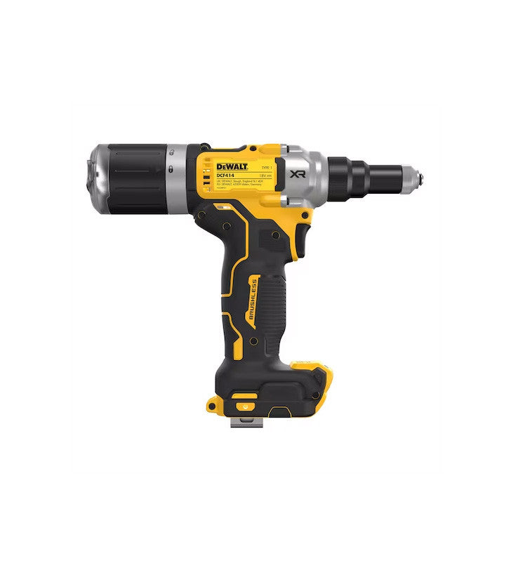 Remachadora sin escobillas 6,3 mm XR 18V Dewalt DCF414NT  - 5