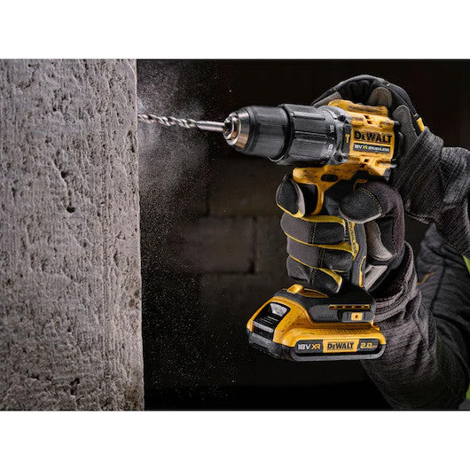 XR 18V Bohrhammer Limited Edition 100 Jahre mit 2bat 2Ah + Dewalt DCD100YD2T Koffer