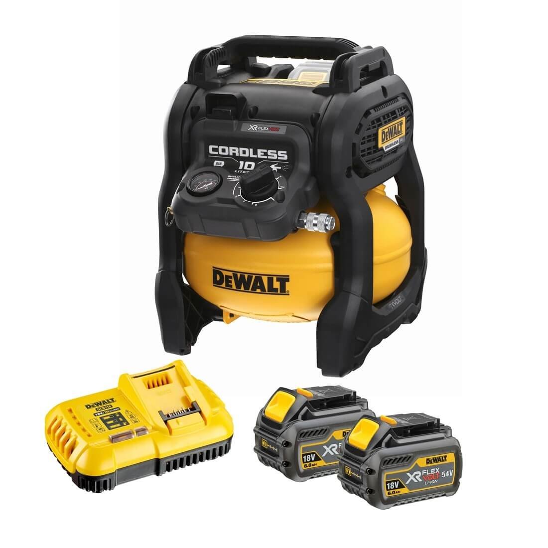 Luftkompressor Dewalt XR Flexvolt 54V 9,5L 0,4HP DCC1054T2