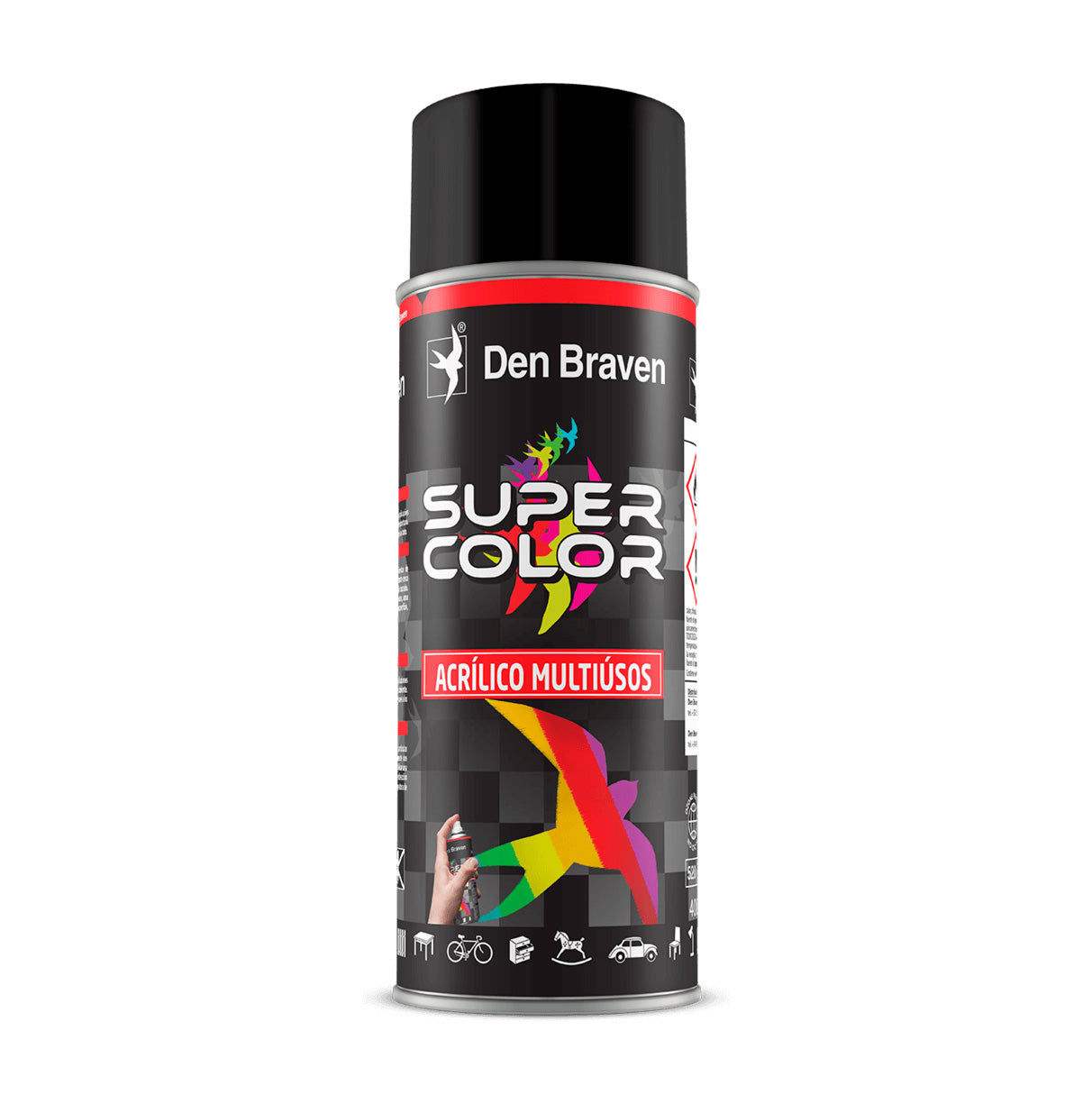 Supercolour Acryl Mehrzwecklack Sprühdose 400ml Den Braven