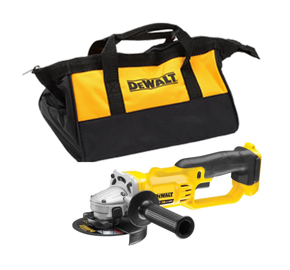 Dewalt DCG412Z 18V XR Schleifmaschine mit Tasche