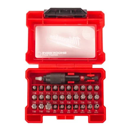 Estuche de puntas SHOCKWAVE Impact Duty de 32 piezas Milwaukee