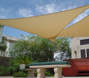 Toldo Vela Triangular Beige 3,6x3,6m Faura