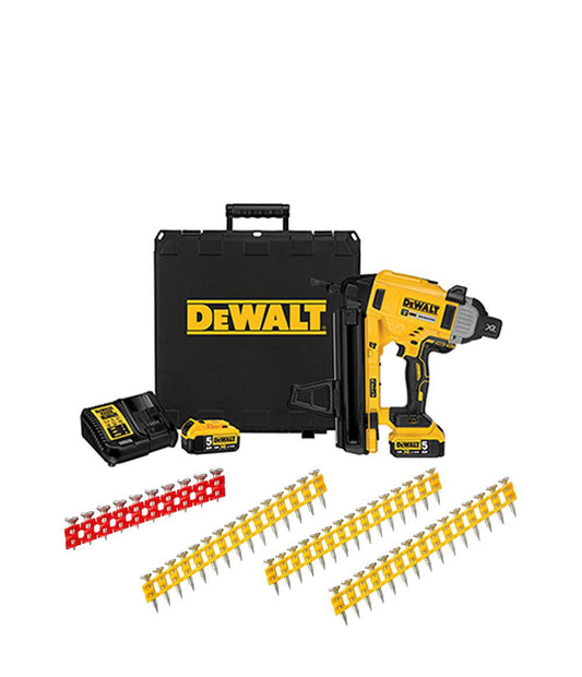 18 V DCN890P2 batteriebetriebener Beton- und Stahlnagler-Kombi + 16.080 Dewalt-Nägel