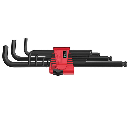 Wera BlackLaser Wera 022086 Satz mit 9 Inbusschlüsseln