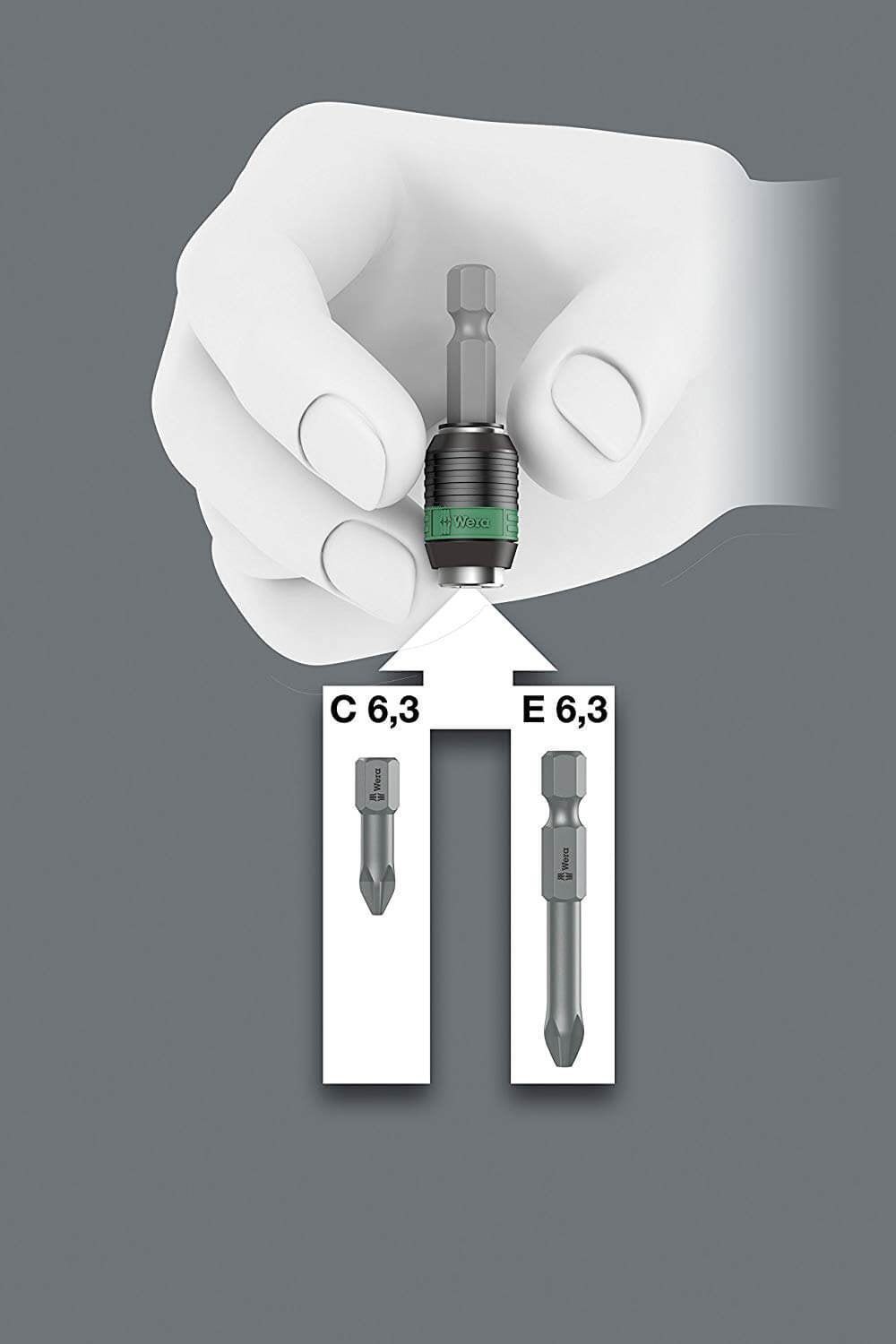 Ratschensatz mit Steckschlüsseln und Bits 39-teilig Tool-Check PLUS Wera 056490