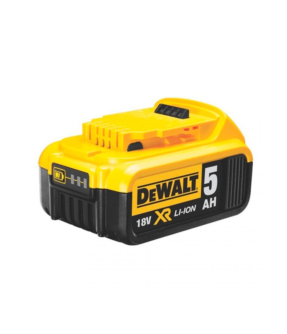 Satz mit 2 XR LI-ION 5 A.H. XR Rail Akkus und Ladegerät Dewalt DCB115P2-QW