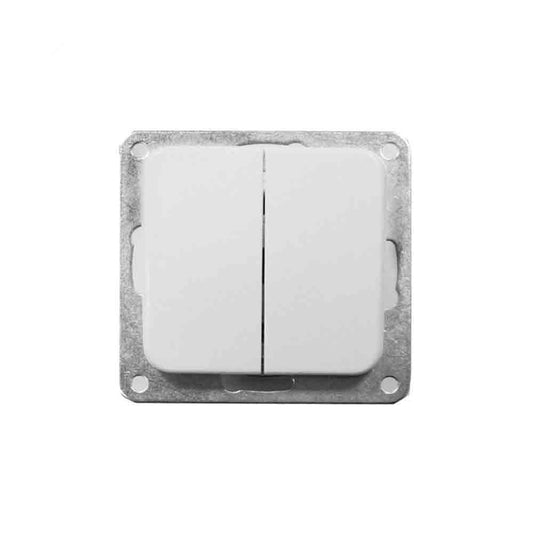 Doppel-Einbauschalter der Serie Term Blanco EDM 65312