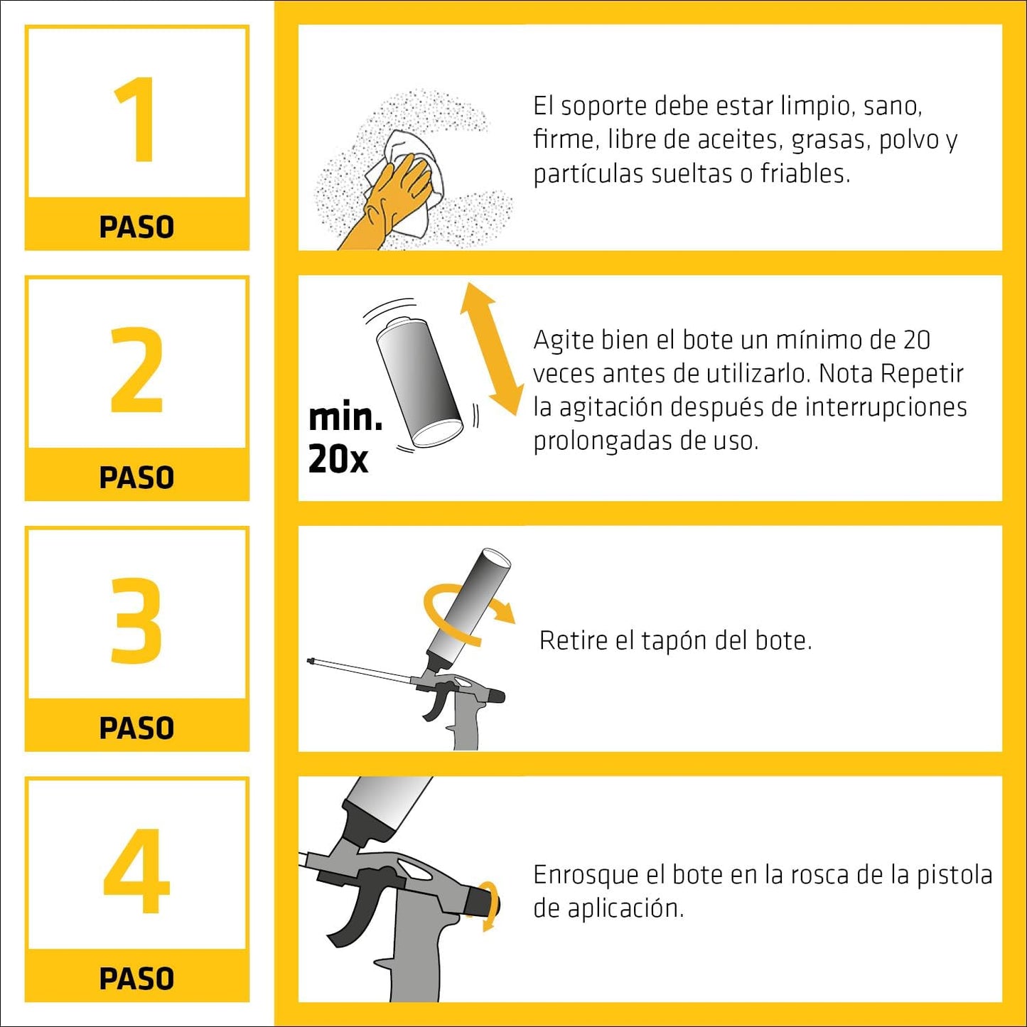 Sika Boom-580 Selbstexpandierender Polyurethanschaum 750 ml