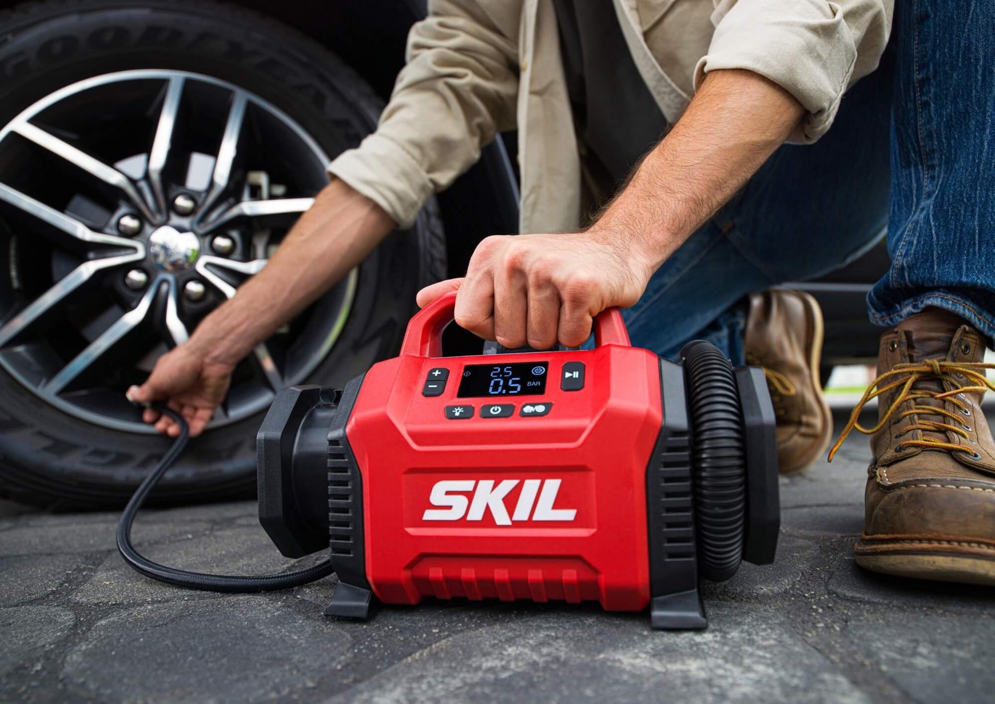 Compresor de aire 20V Max Skil 3143 CA