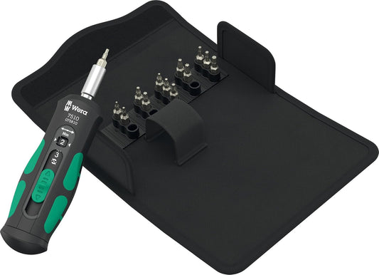 14-teiliger Werkzeugsatz für Safe-Torque Speed Wera Dreheinsätze 7510/14