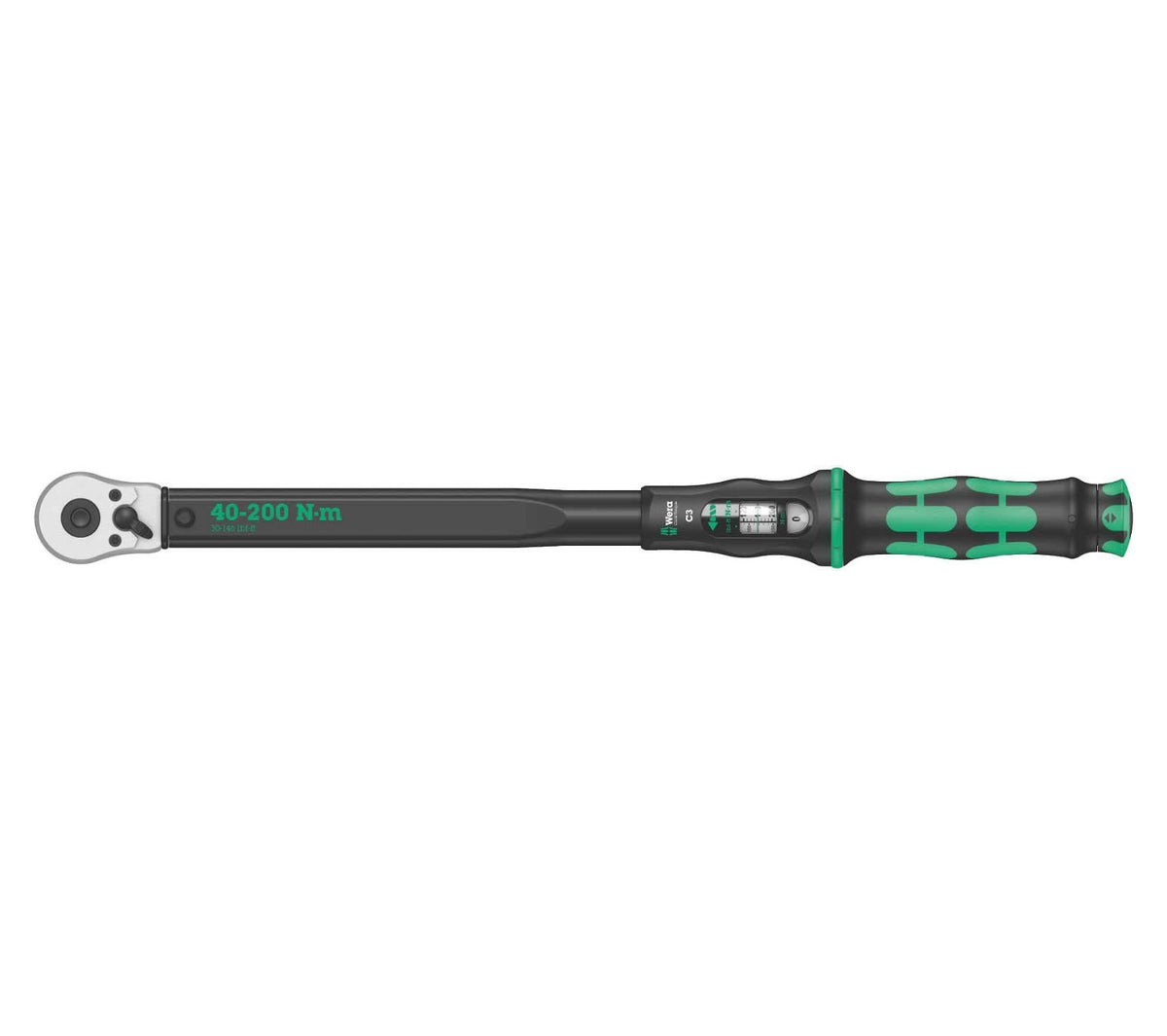 Drehmomentschlüssel mit Umschaltknarre 40-200Nm Wera Click-Torque C 3 ref.075622
