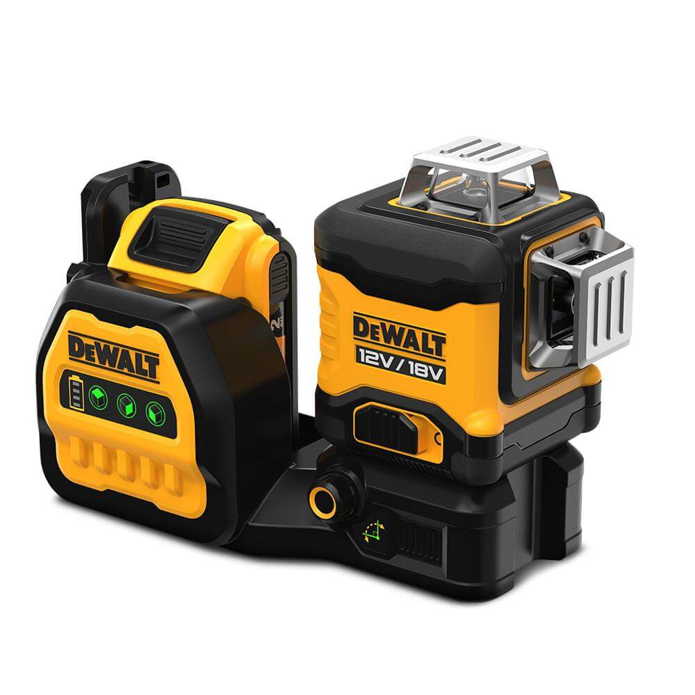 Nivel láser Autonivelante 3 líneas 360º Verde 12/18V Dewalt DCE089D1G18