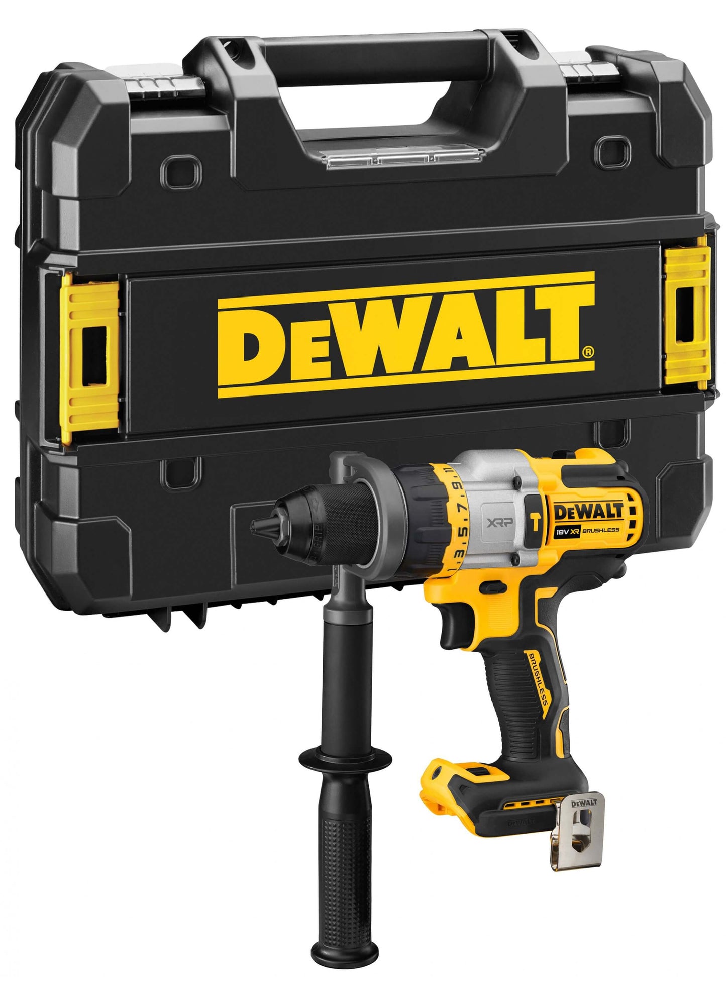 Taladro Percutor sin escobillas 18V 95Nm con maletín Dewalt DCD999NT