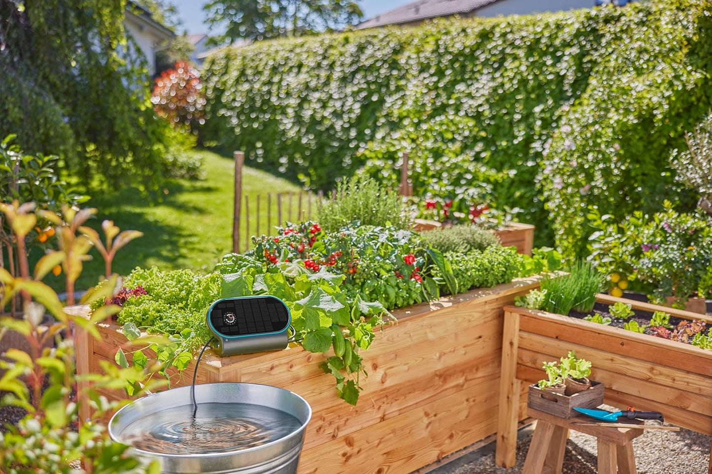 AquaBloom L Automatisches solarbetriebenes Bewässerungsset von Gardena 13330-20