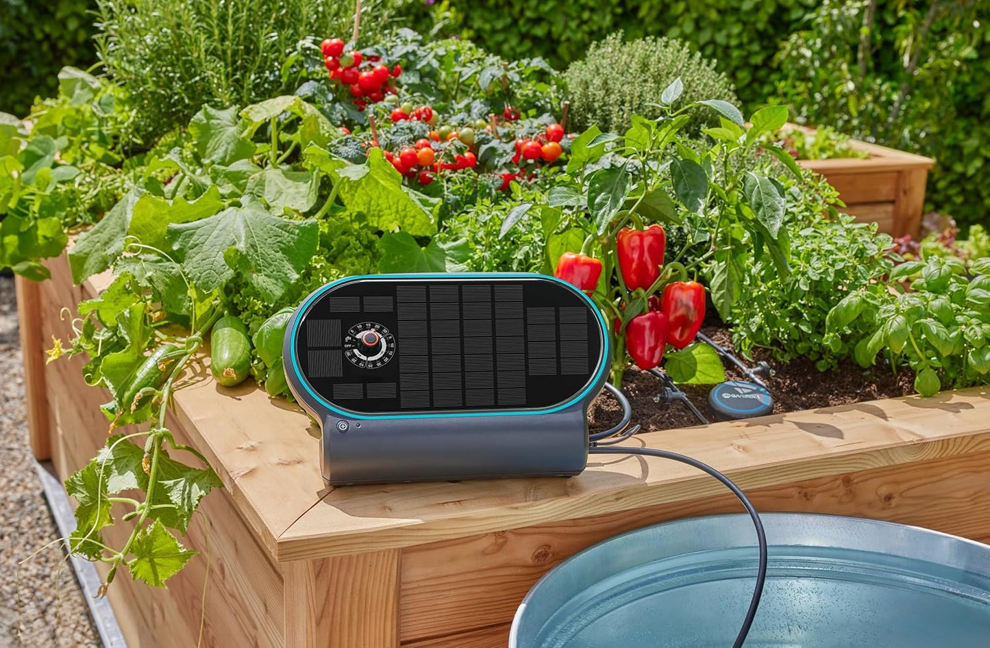 AquaBloom L Automatisches solarbetriebenes Bewässerungsset von Gardena 13330-20