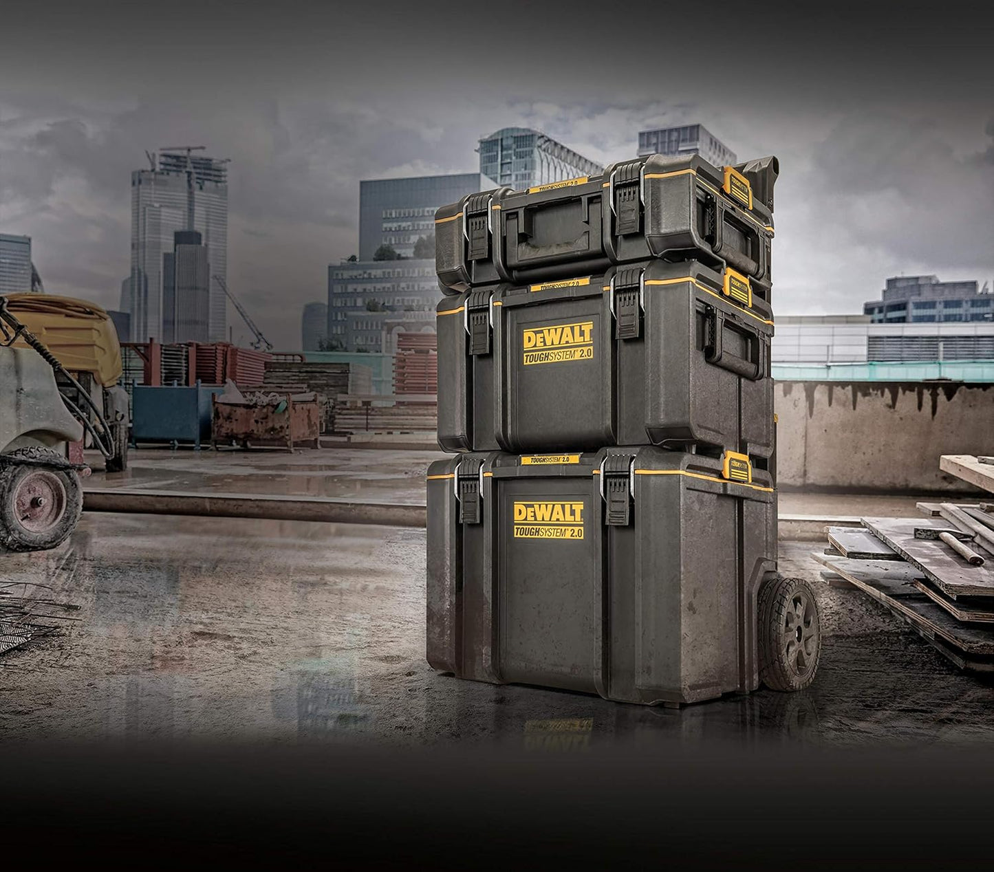 Werkzeugkasten mit Griff und Rollen TOUGHSYSTEM DS450 von Dewalt DWST83295-1