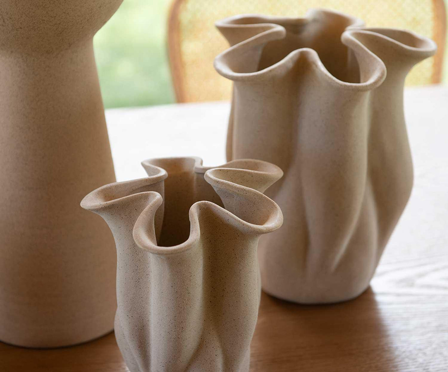 Keramikvase Flor 20 x 19,5 x 24 cm Andrea House