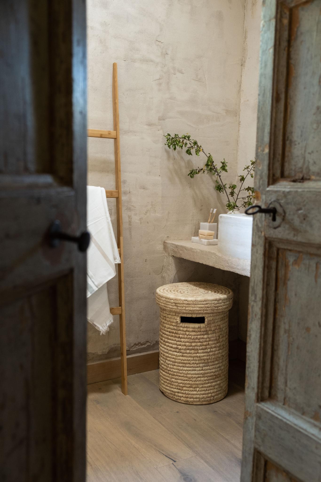 Dekorative Bambusleiter 43 × 4 × 170 cm Andrea House