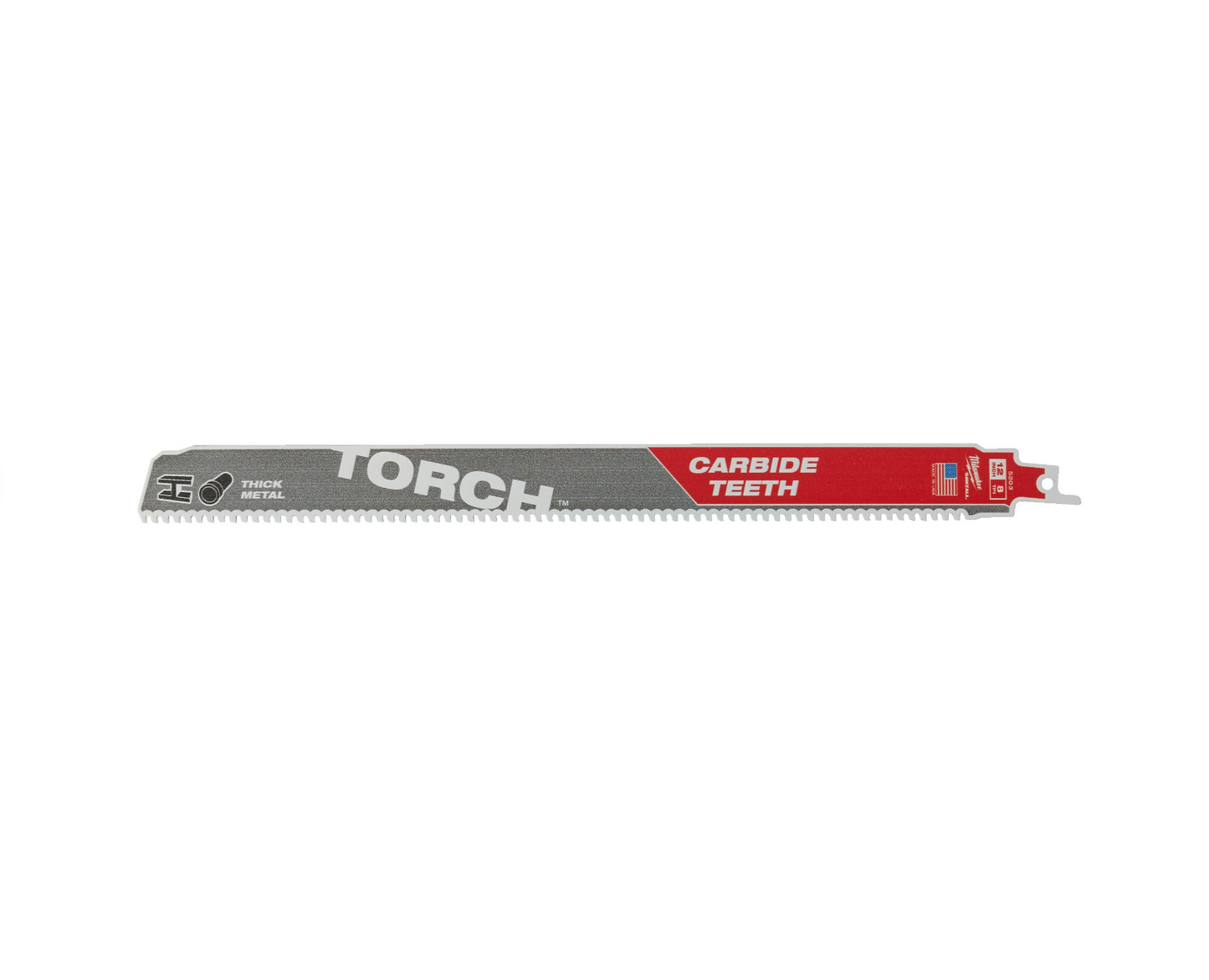 Säbelsägeblätter Metall Heavy Duty TCT Torch Caribe 300x8mm 5Stk Milwaukee