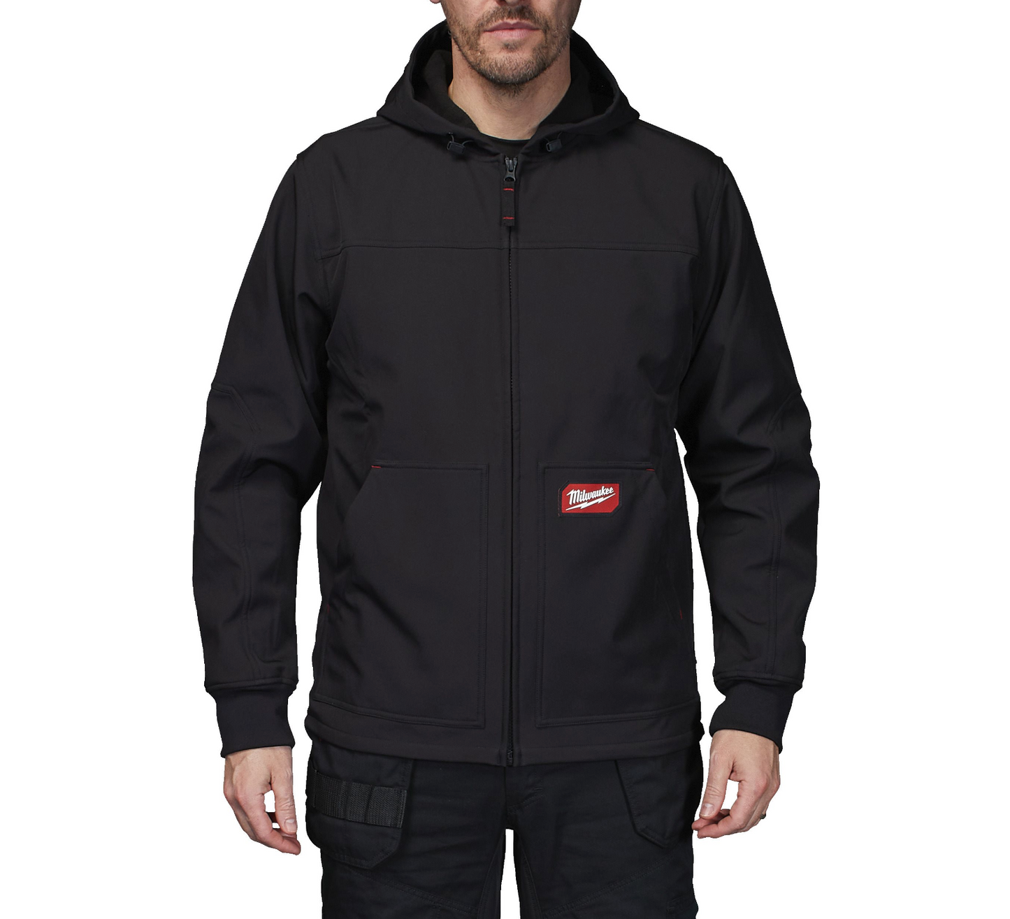 FREEFLEX Softshell-Kapuzenjacke Schwarz Milwaukee SJ BL