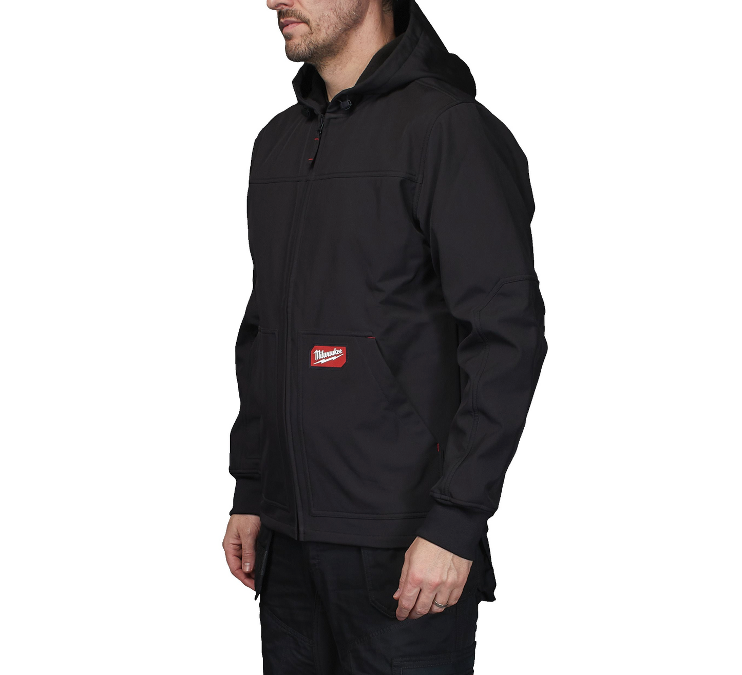 FREEFLEX Softshell-Kapuzenjacke Schwarz Milwaukee SJ BL