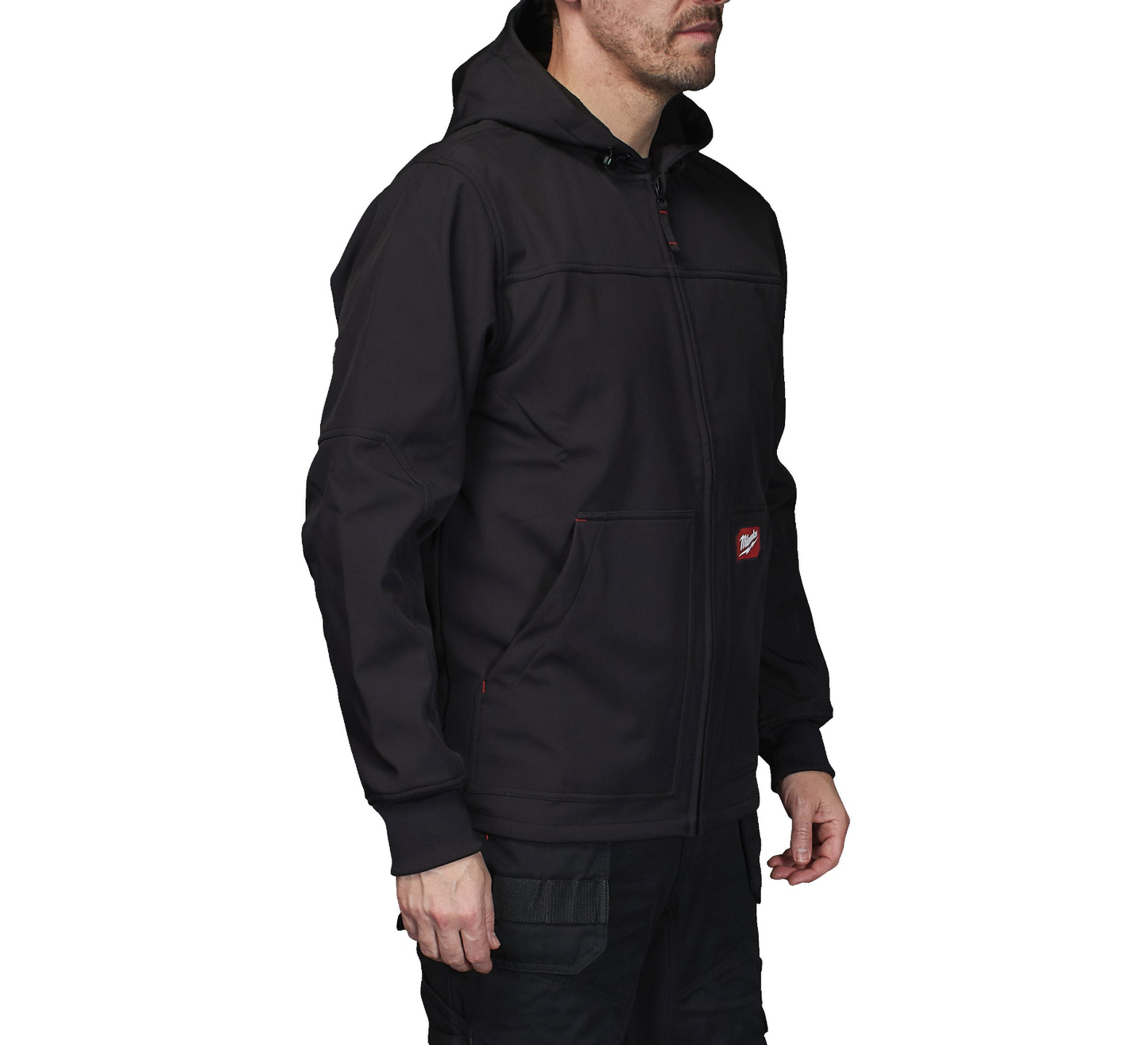 FREEFLEX Softshell-Kapuzenjacke Schwarz Milwaukee SJ BL