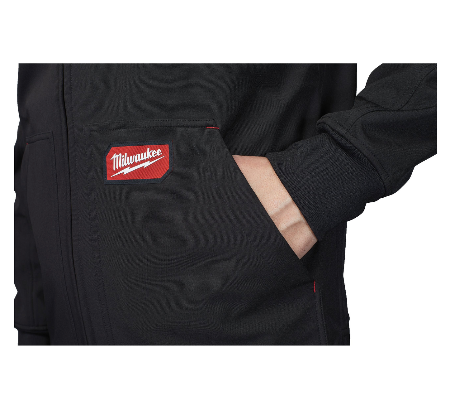 FREEFLEX Softshell-Kapuzenjacke Schwarz Milwaukee SJ BL