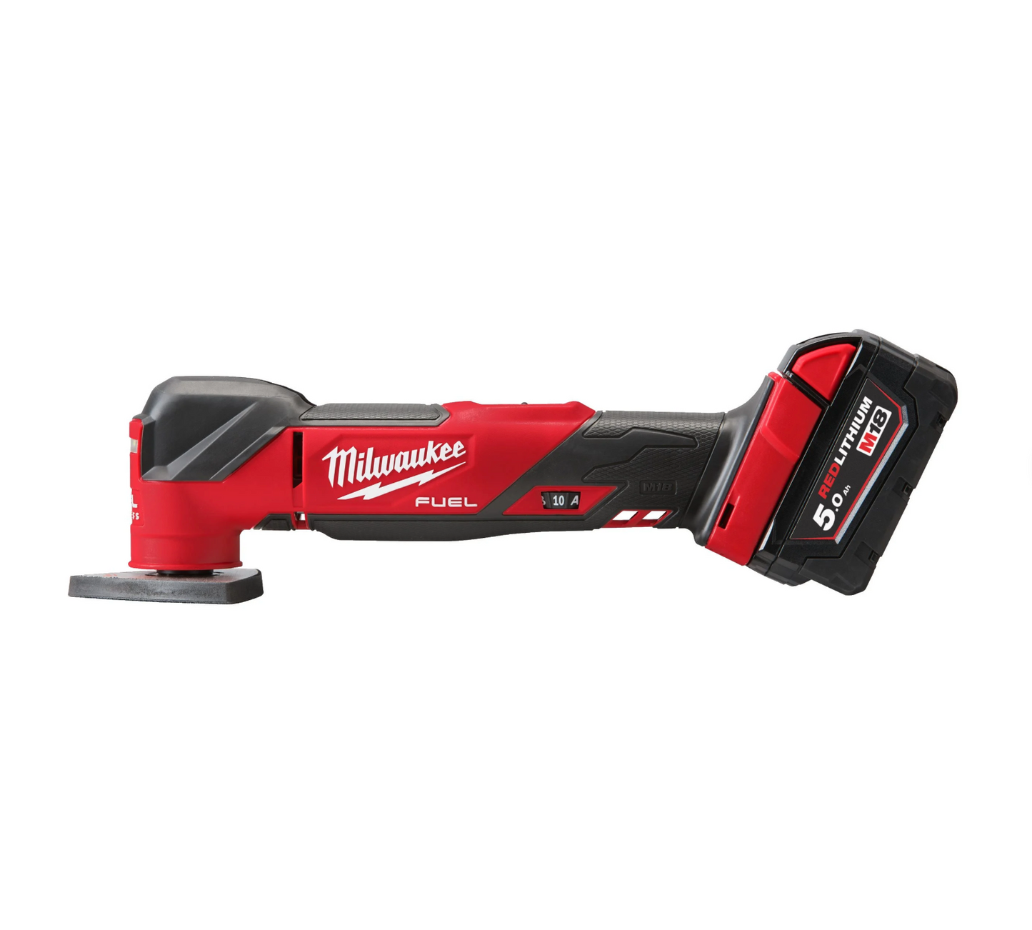 Multiherramienta M18 Fuel con 2bat 5Ah + Cargador + Maletín Milwaukee M18 FMT-502X