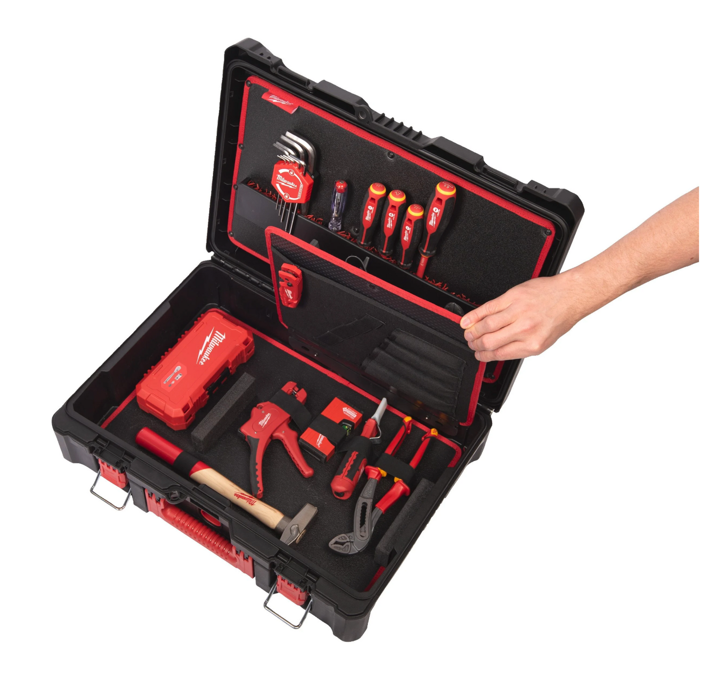 PACKOUT Elektriker-Set 62-teilig Milwaukee