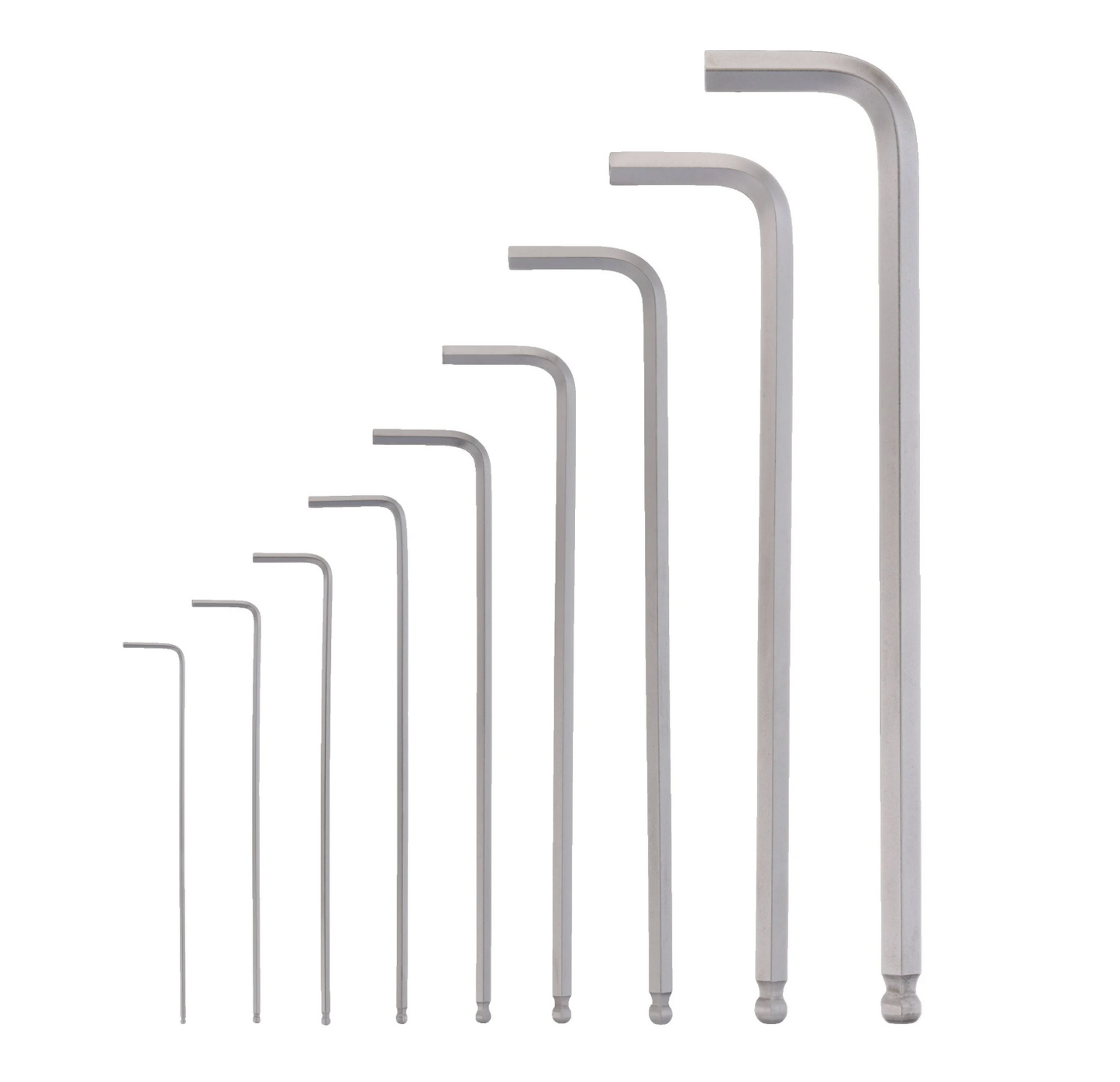 9-teiliges Milwaukee-Inbusschlüsselset mit Kugel