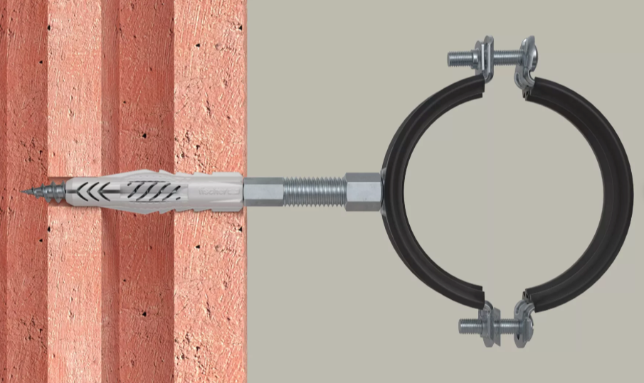 Karton mit 100 Stück STST-Befestigungsschrauben mit Doppelgewinde 8 x 60 mm von Fischer