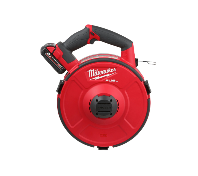 Milwaukee M18 FUEL Stahl-Einziehgerät + 2 × 2-Ah-Akkus + Ladegerät M18 FPFT-202, 36 m ST SET