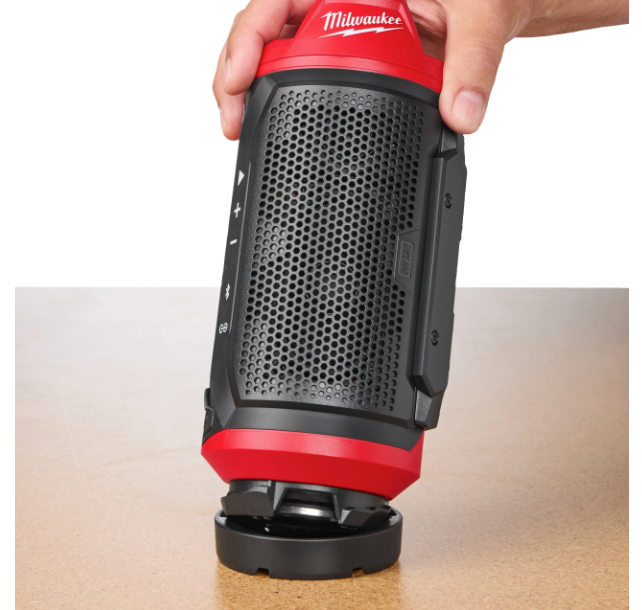 M12-Lautsprecher mit Bluetooth, kompatibel mit Milwaukee Packout M12 SPEJSG2-0