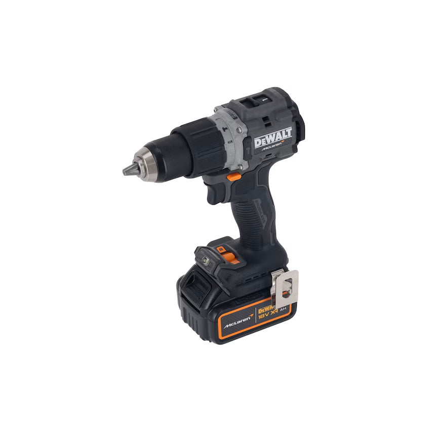 McLaren 18V 90Nm 13mm Hammerbohrer mit 2 x 4Ah Akkus + Dewalt DCD85MM2T Koffer