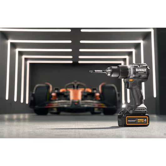 McLaren 18V 90Nm 13mm Hammerbohrer mit 2 x 4Ah Akkus + Dewalt DCD85MM2T Koffer